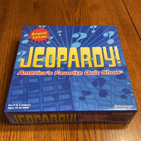 Vintage 2005 Pressman Jeopardy! America's Favorite Quiz Game New - Picture 10 of 10